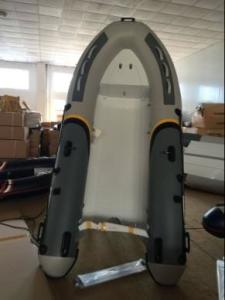 Wholesale Front Locker Aluminum Rib Boat double layer flat bottom hypalon tube ALA330L from china suppliers