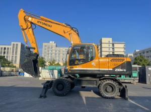 Wholesale Used Hyundai R210W-9 Wheel Excavators With 1.34 M3 Bucket Capacity from china suppliers