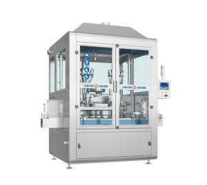 Wholesale Rotary Follow Up Filling Structure Fully Automatic Rotary Bottled Powder Packaging Machine from china suppliers