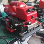 Versatile and 0.85kW Red Black HDPE Membrane Welder for Plastic Geomembrane