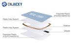 Thin Rfid Id Card Custom 125KHz Plastic PVC Blank Rfid Cards In White Color
