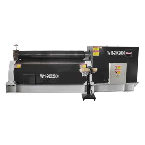 Wholesale Ss 3 Roll Plate Rolling Machine Manufacturers Bending Mechanical Symmetrical W11-20×2000 from china suppliers