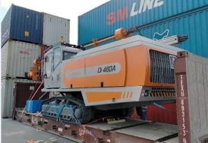 Wholesale Dth D480A 25 Bar Mining Drill Rig Air Compressor On Board 35M from china suppliers