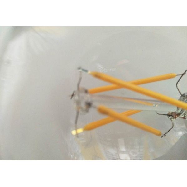 130lm/W Golden Filament LED Light Bulbs , LED Energy Saving Light Bulbs With UL ES Certificate