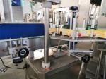 Double Sided PLC Bottle Sticker Labeling Machine For Square Bottles