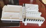 ABS FDB Fiber Distribution Box White 8 Port Fiber Termination Box