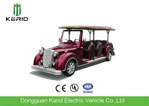Wholesale 48V DC Motor Electric Classic Cars 8 Person Old Golf Carts For VIP Reception from china suppliers