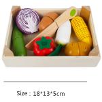 Simulation Kitchen Pretend Toy Wooden Montessori Educational For Kids