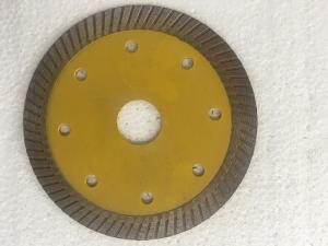 Wholesale Orange 4 / 5 Inch Turbo Diamond Saw Blade , Diamond Turbo Cup Wheel from china suppliers