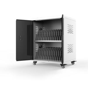 Wholesale Tablet Laptops Digital Ipad Flat 32 USB Smart Charging Cart Charging Cabinet Trolley For Schools from china suppliers