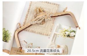Wholesale Unique Shape Metal Kiss Lock Purse Clutch Frames For Dinner Bag from china suppliers