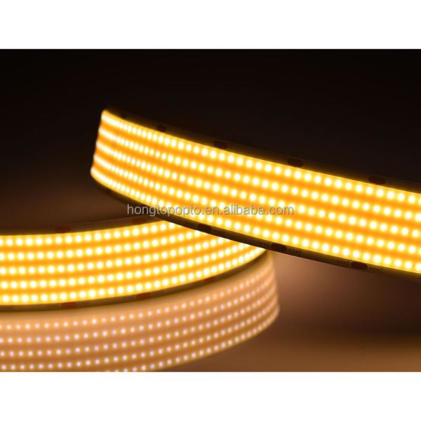 30MM Flexible Tape Ra90 Dimmable COB Led Strip Lighting and circuitry design