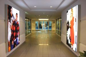Wholesale Super Slim Frameless Textile Light Box Full Color , Freestanding Lightbox from china suppliers