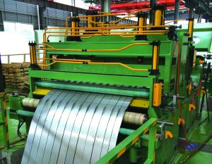 Coil Shearing Metal Coil Slitting Machine Width 300 Mm - 2000 Mm For Cutting