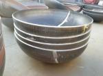 Welding Connection Carbon Steel Hemisphere Dished Head with Customized Design