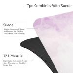 Custom design printed Suede Yoga Mat, full color printing, Material suede