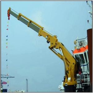 Wholesale Marine Knuckle Offshore Ship Deck Crane for sale Marine Ship Crane from china suppliers