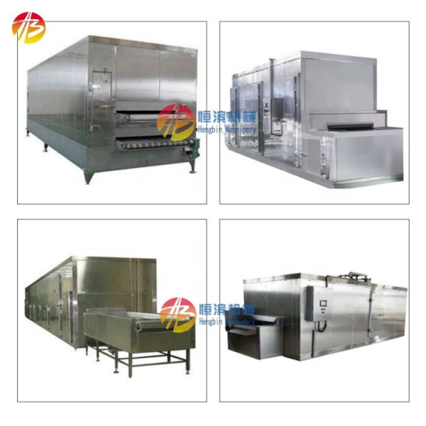 13800*3200*2500mm Tunnel Freezer for Continuous Freezing of IQF Mixed Vegetables