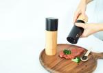 Customizable Wooden Salt And Pepper Grinders Natural Wood Ceramic Grinder Core