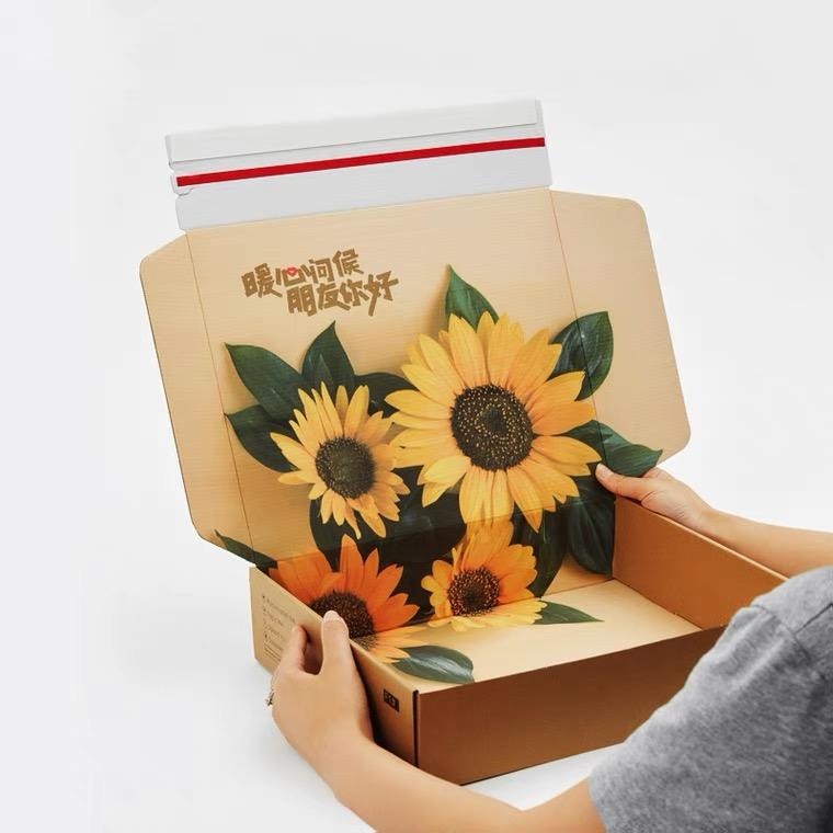 Hot Sale Custom Shipping Boxes Custom Logo Package Courier Box Delivery Corrugated Box