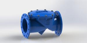Wholesale EPDM Disc 40 Degree Incline Nylon Swing Check Valve from china suppliers