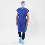S&J Disposable Patient Gown Chemotherapy Gowns Material SBPP or 3 layers SMS