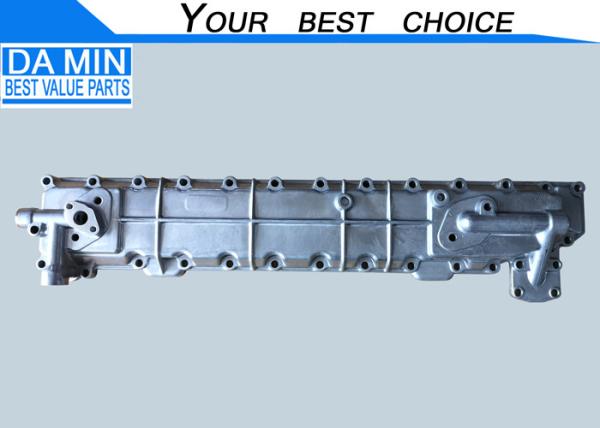 6BD1 6BG1 ISUZU Engine Parts Oil Cooler Cover 1112810261 Combine 4 Layer Cooler