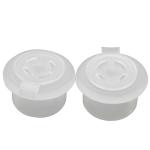 Transparent No Spill 10.1mm Plastic Inner Plug For Toner
