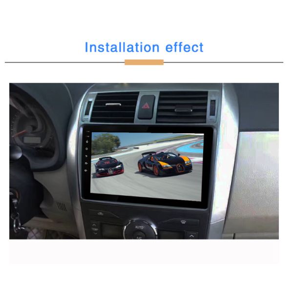 2008-2013 2010 2014 Toyota Corolla Android Head Unit CarPlay Android 10 Radio 32GB