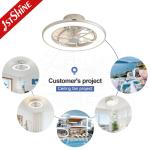 Bedroom 18 Inches Bladeless Ceiling Fan With LED Light Small Size