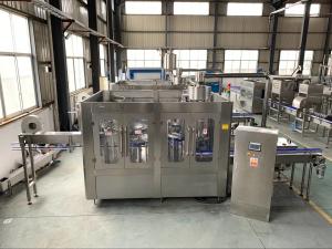 Wholesale Small Bottle 24 Heads 6000BPH Water Bottling Equipment For Carbonated Soda from china suppliers
