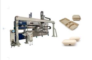 Wholesale Sugarcane Bagasse Plates Making Machine PLC Control from china suppliers