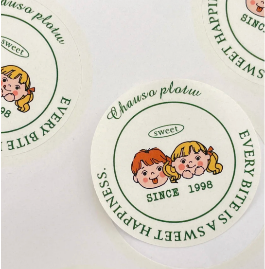 White Printable Waterproof Adhesive Sticker Customizable Sticker Labels For Packaging 3