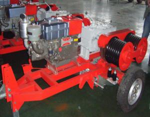 Wholesale 5t 50kn Diesel Hydraulic Winch For Transportation from china suppliers