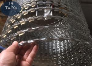 Wholesale Zinc Coated Bigger Barbed Wire Fence Clips For CBT65 Razor Wire Install from china suppliers