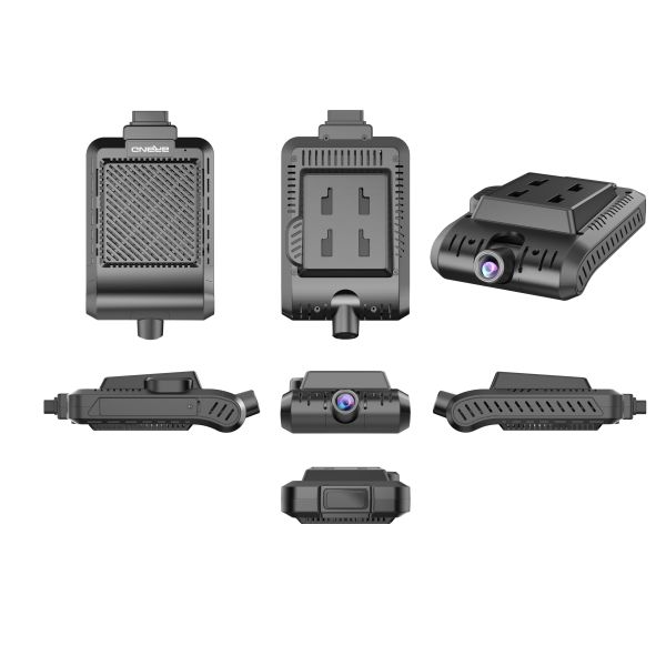 4G GPS Dual Core Dash Cam With 170 Wide Viewing Angle And Driver Face Recognition