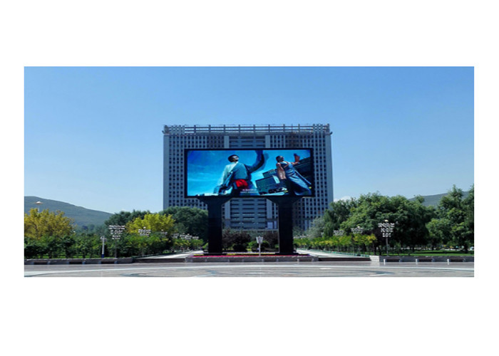 Pixel Pitch 10mm Outdoor Led Video Display Brightness 6800-7200 Scan Mode 1/4