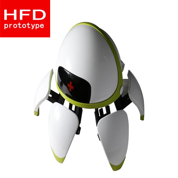 Tolerance 0.1mm Plastic Walking Robotics Prototype Machining Services