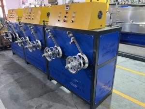 China PLC Computer Touch Screen PET Strap Making Machine for Packing Strap Belt in 380V/50HZ on sale