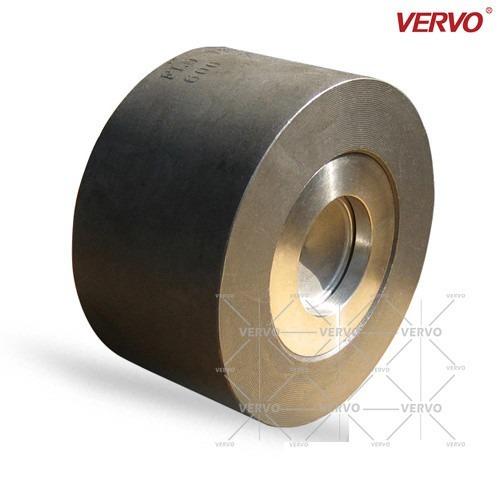 25mm 1inch Full Bore Wafer Type Single Disc Check Valve Non Return Forged Steel