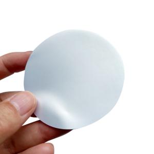 Wholesale Waterproof PVC Adhesive Barcode Stickers Polyester Blank Label Roll For Printed Thermal Transfer from china suppliers