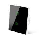 Glomarket 2 Gang Zigbee Eu Standard Smart Switch No Neutral Alexa Voice Control