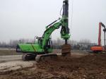 KR50C CAT Chassis Rotary Piling Rig / Energy Conservation Pile Boring Equipment