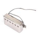 Alnico 5 Humbucker Chrome Metal Pickup Double Coil 12~13kΩ for LP Guitar Bridge
