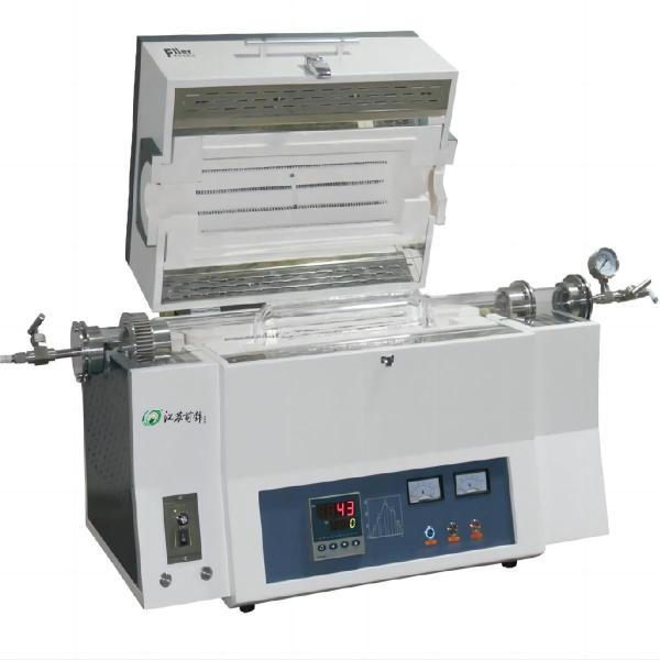 Heat Treatment Rotating Tube Furnace PID Control For Laboratory Calcination And