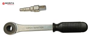 Wholesale Pipe wrench Radiator Ratchet Spanner Set Cr-V Steel Length 270mm/10.5&quot; 2-In-1 Head from china suppliers