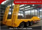 Welding Transport Q345B 13M 70T Low Loader Semi Trailer
