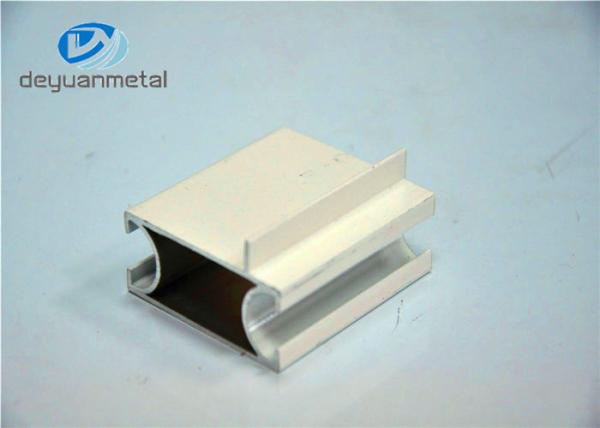 5.85 Meter Powder Coated Aluminium Profiles , Aluminum Extrusions For Door