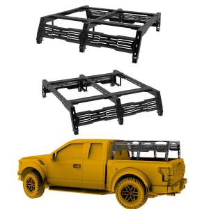Wholesale Universal Adjustable Ladder Pickup Truck Bed Rack Roll Bar Steel Carrier Ute Tub from china suppliers