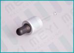 Matt Silver Aluminum Dropper 15/415 With Black Rubber Teat For Dropper Bottles